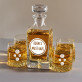 Must have - Gravírozott whisky kancsó és poharak készlete Must have - Gravírozott whisky kancsó és poharak készlete