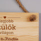 A világ legjobb szülei - Fatábla