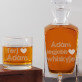 A legjobb whisky - Gravírozott whisky kancsó és poharak készlete