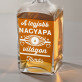 A legjobb nagyapa - Gravírozott whisky kancsó