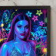 Neon graffiti - Vászonkép