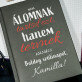 Nem álom - A5-ös jegyzetfüzet nyomtatással