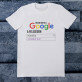 Nekem nem kell google - Férfi póló nyomtatott mintával
