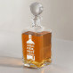 Iszik, mint a gödény - Gravírozott whisky kancsó