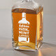 Iszik, mint a gödény - Gravírozott whisky kancsó