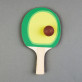 Avokádó pingpong ütők