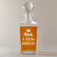 A világ királya - Gravírozott whisky kancsó