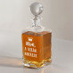 A világ királya - Gravírozott whisky kancsó