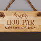 Ifjú pár - Fatábla