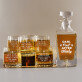 Poet - Gravírozott whisky kancsó és poharak készlete Poet - Gravírozott whisky kancsó és poharak készlete
