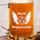 Hajrá Magyarország! - Személyre szabott söröskorsó