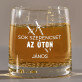 Sok szerencsét az úton - Whiskys pohár