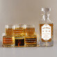 Single barrel - Gravírozott whisky kancsó és poharak készlete