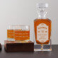 Single barrel - Gravírozott whisky kancsó és poharak készlete