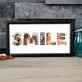 smile szó - Bekeretezett kép felirattal