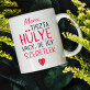 tiszta hülye vagy - Személyre szabott bögre