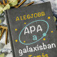Apa a galaxisban - A5-ös jegyzetfüzet nyomtatással