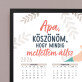 Apa, köszönöm, hogy itt vagy - Naptár keretben