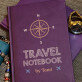 Travel notebook - A5-ös jegyzetfüzet nyomtatással