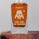 Vader dad - Gravírozott whisky kancsó
