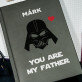 Vader dad - A5-ös jegyzetfüzet nyomtatással