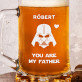Vader Dad - Személyre szabott söröskorsó