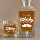 Whisky time - Gravírozott whisky kancsó és poharak készlete Whisky time - Gravírozott whisky kancsó és poharak készlete