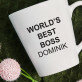 World`s best boss - Személyre szabott bögre