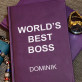 World`s best boss - A5-ös jegyzetfüzet nyomtatással