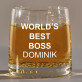 World`s best boss - Whiskys pohár