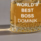 World`s best boss - Whiskys pohár