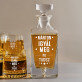 Igyál meg - Gravírozott whisky kancsó és poharak készlete