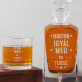 Igyál meg - Gravírozott whisky kancsó és poharak készlete